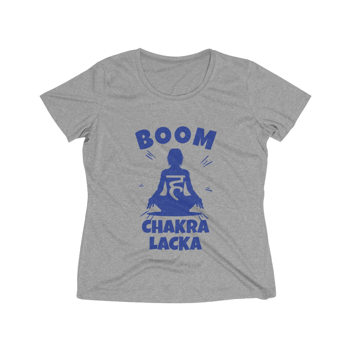 Boom Chakra Lacka | Women's Heather Wicking Tee