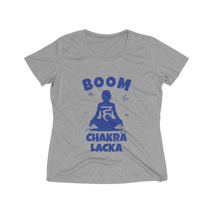 Boom Chakra Lacka | Women's Heather Wicking Tee