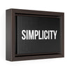 Simplicity | Framed Gallery Canvas