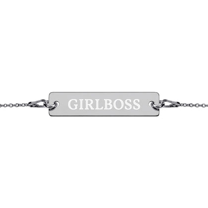Girlboss | Engraved Bracelet