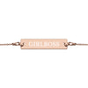 Girlboss | Engraved Bracelet